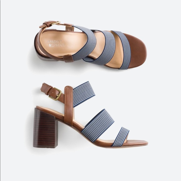 Market & Spruce Shoes - NWOT Elastic Strap Heel